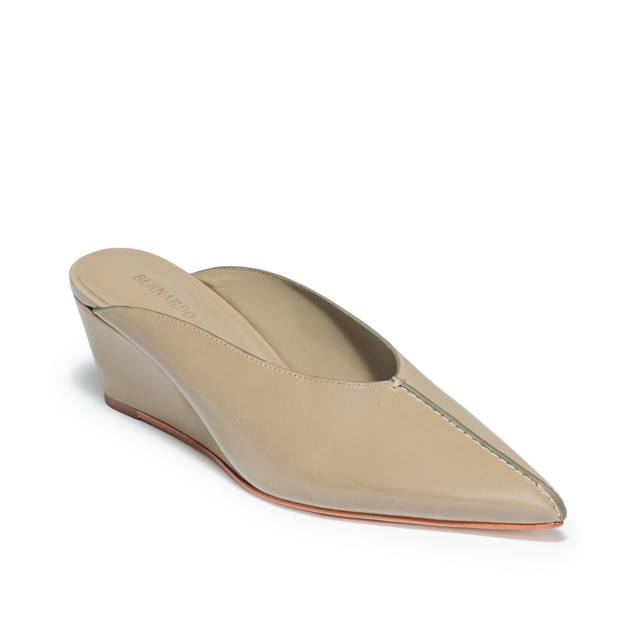Maxeen Mule Wedge, Alternate, color, FOG