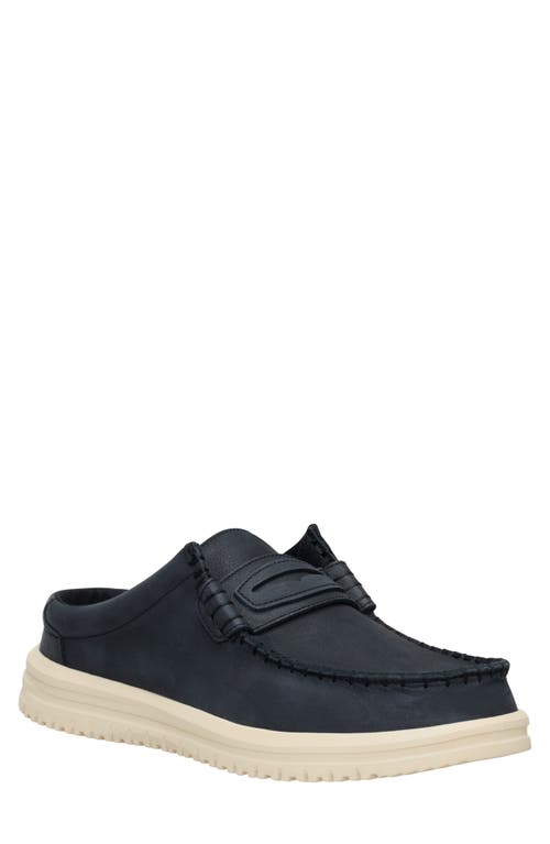 Hey Dude Wally Next Leather Loafer Mule In Multi