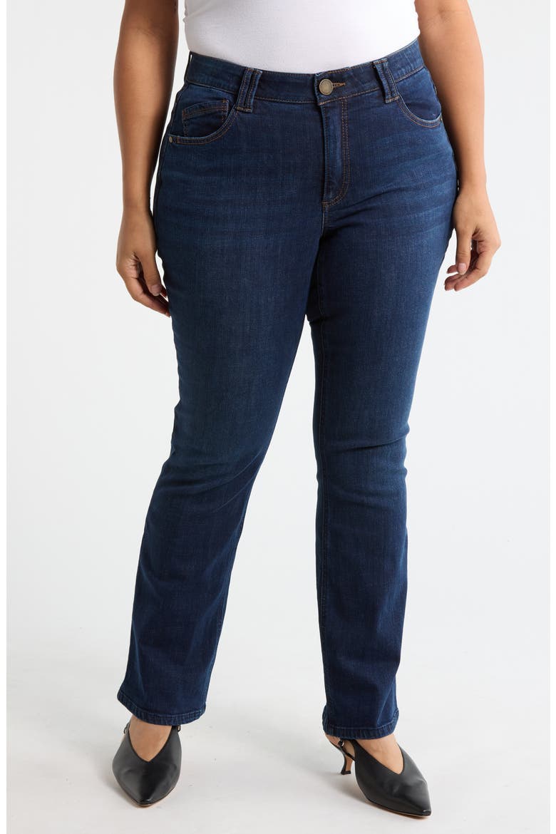Itty Bitty Bootcut Jeans, Main, color, INDIGO