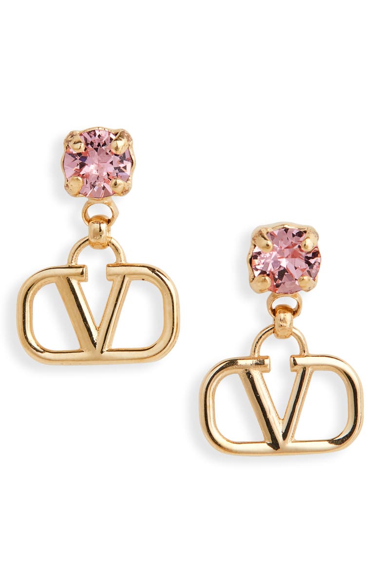 Valentino Garavani VLOGO Signature Pendant Earrings, Main, color,