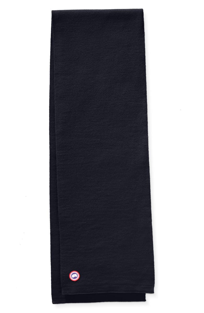 Canada Goose Merino Wool Scarf, Alternate, color,