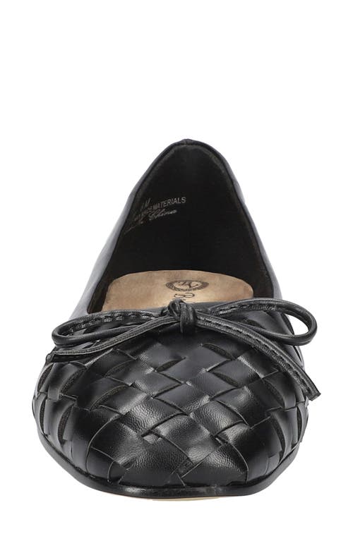 Bella Vita Francie Ballet Flat In Black