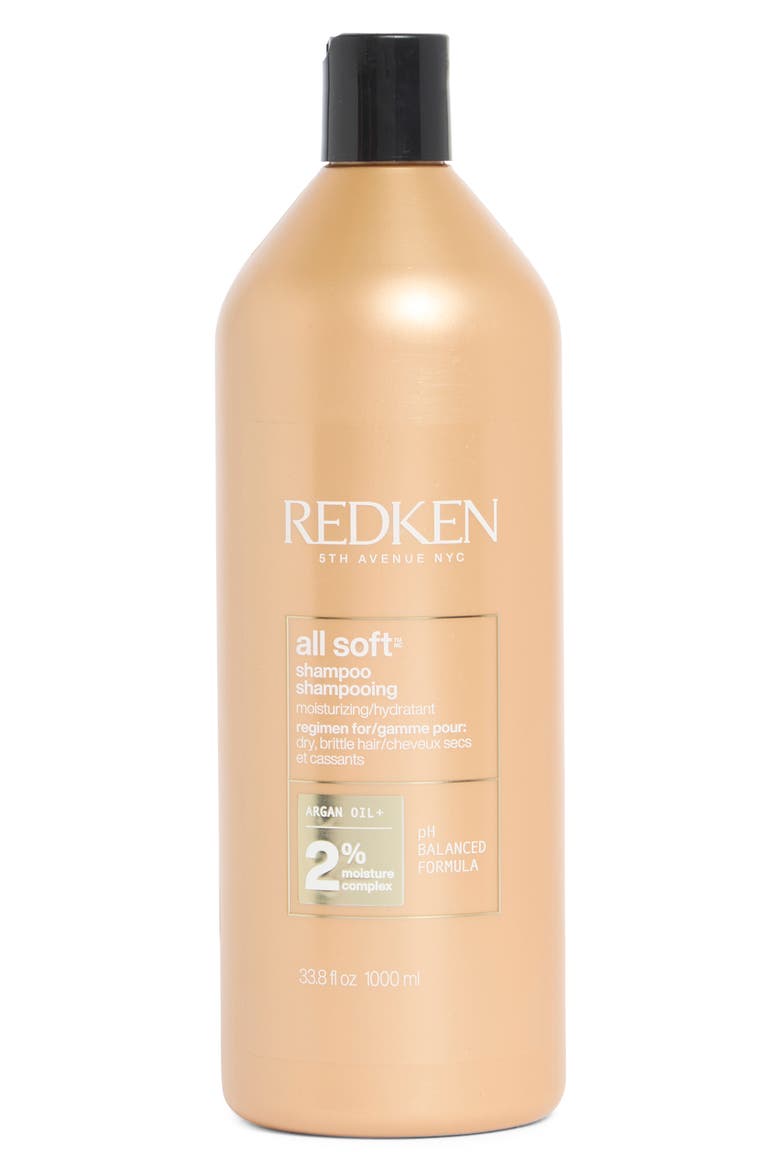 All Soft Shampoo - 33.8 fl. oz., Main, color, NO COLOR
