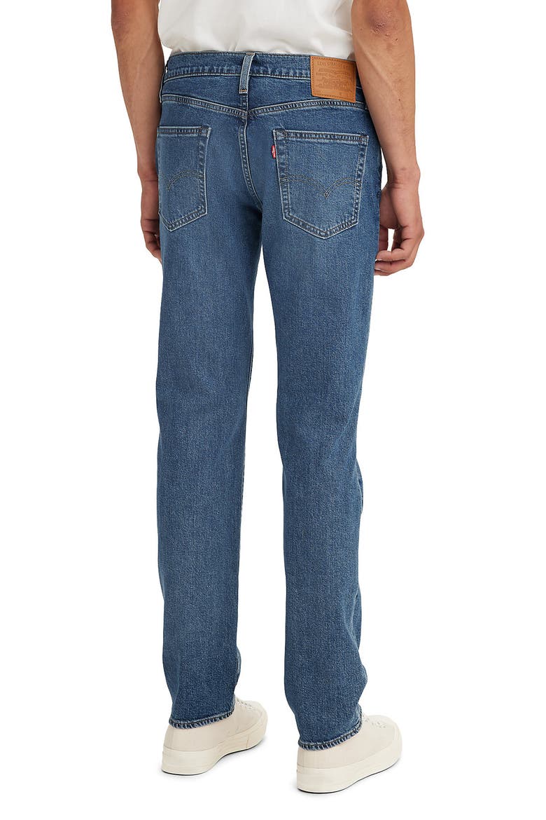 511™ Slim Fit Stretch Selvedge Jeans, Alternate, color, BRIGHTER DAYS SELVEDGE