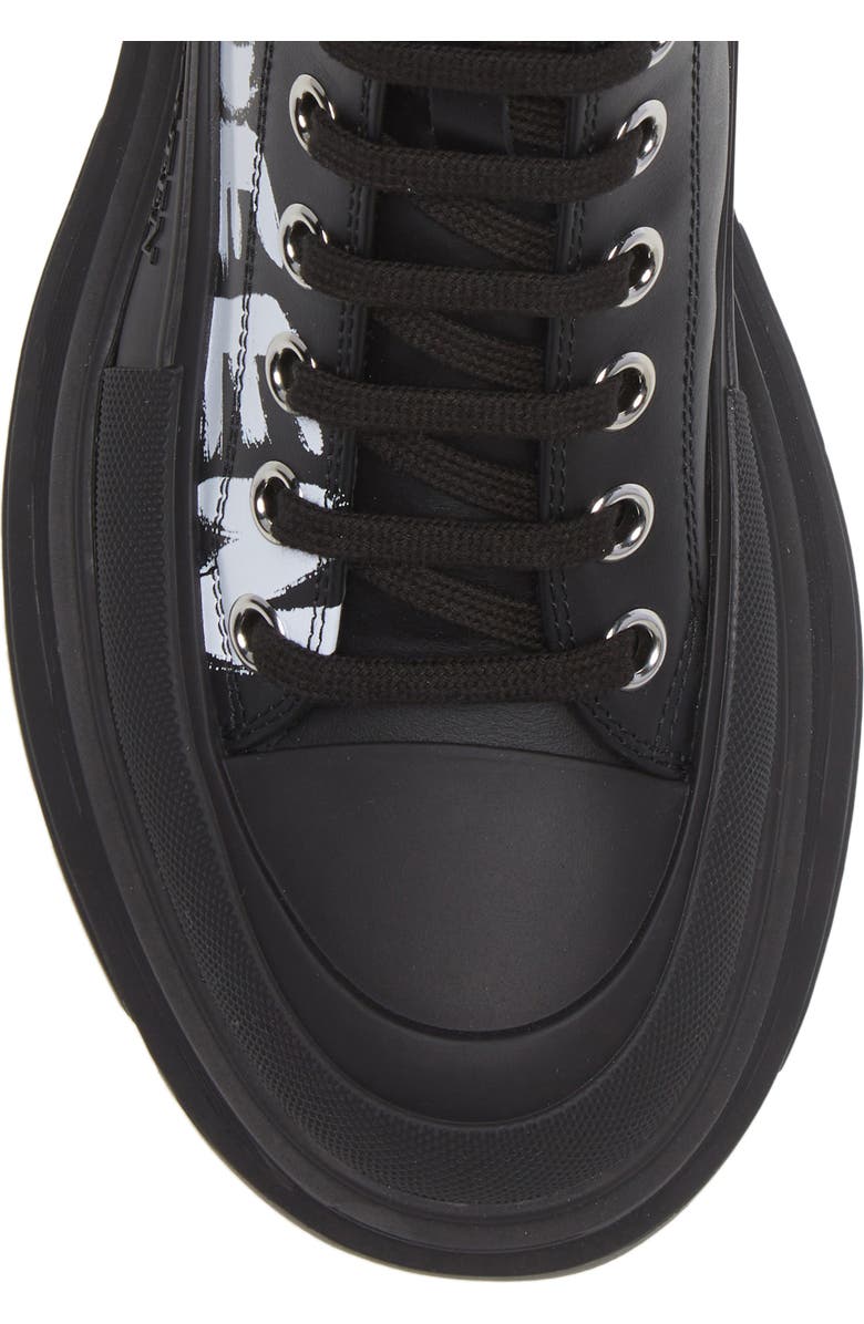 McQueen Tread Slick Graffiti High Top Sneaker, Alternate, color,
