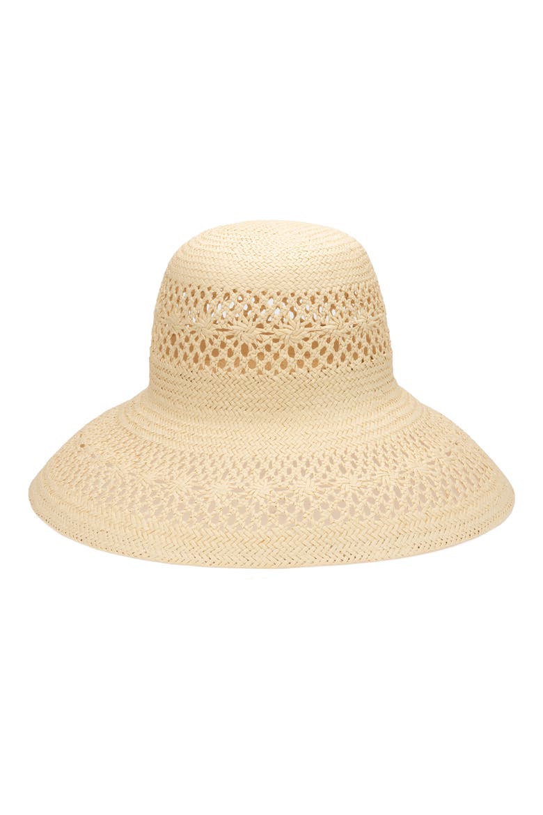 Sandy Round Crown Hat, Main, color, NATURAL