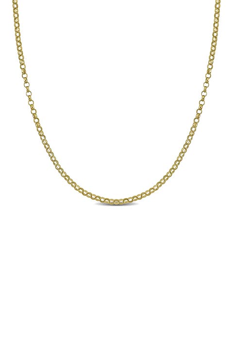 Rolo Link Chain Necklace, 1.50mm