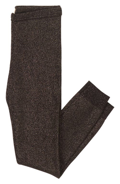Hatley Kids' Glitter Leggings In Black