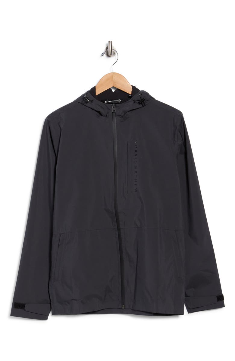 TravisMathew Shore Side Hooded Jacket, Main, color, Black