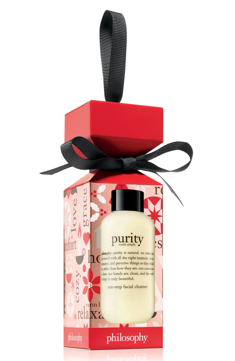 philosophy purity made simple 3-in-1 cleanser for face and eyes, Main, color, 