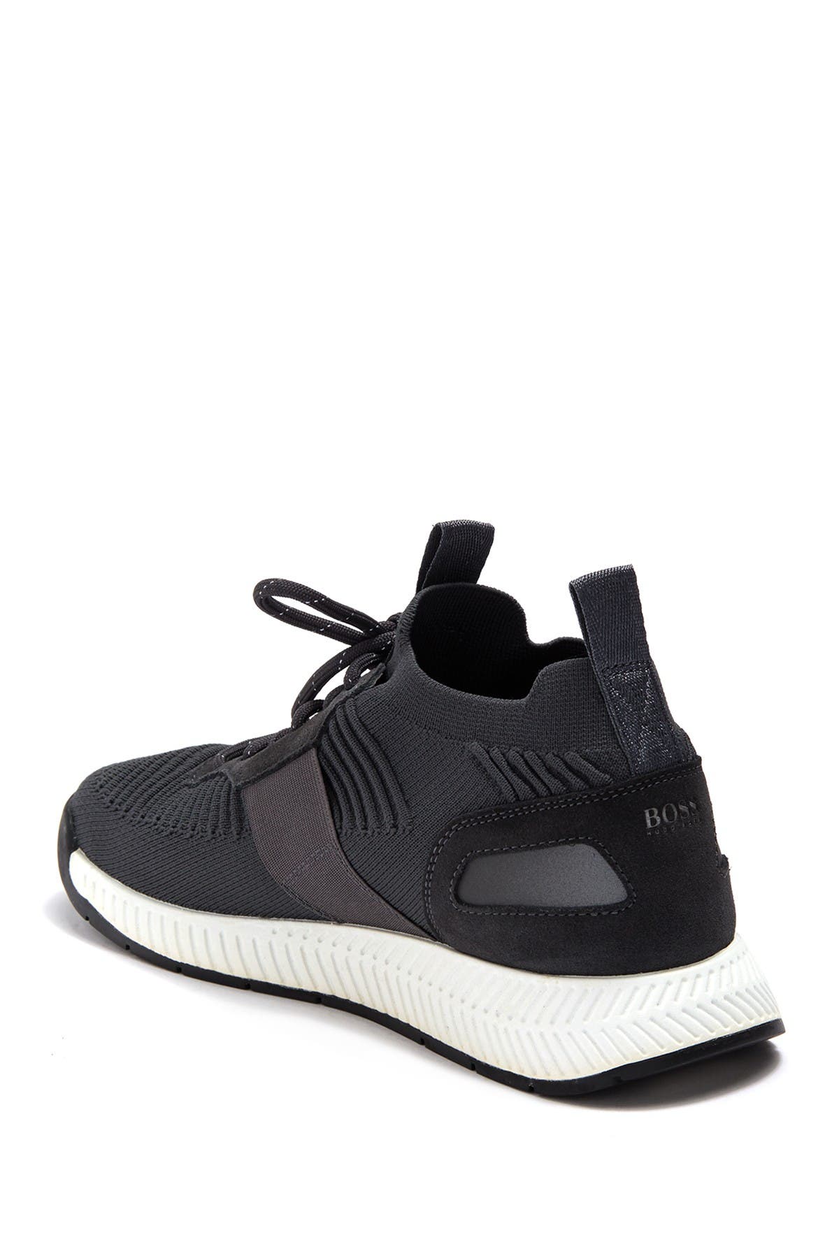 BOSS Titanium Runn Knit Sneaker (Men) | Nordstromrack
