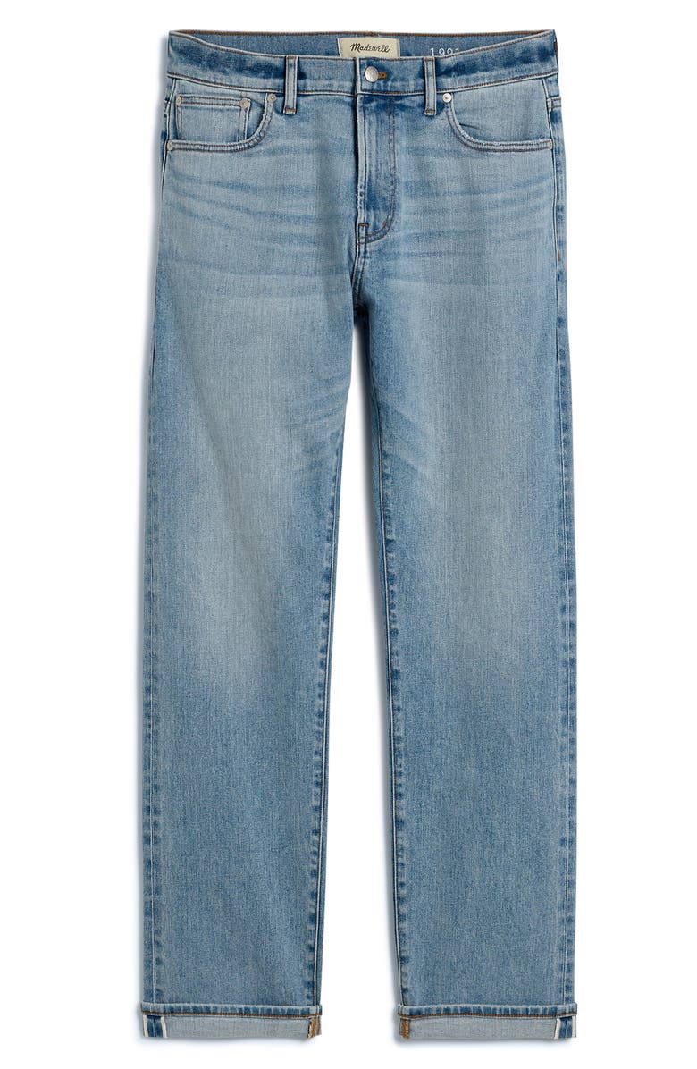 Madewell The 1991 Straight Leg Stretch Selvedge Jeans, Alternate, color, 