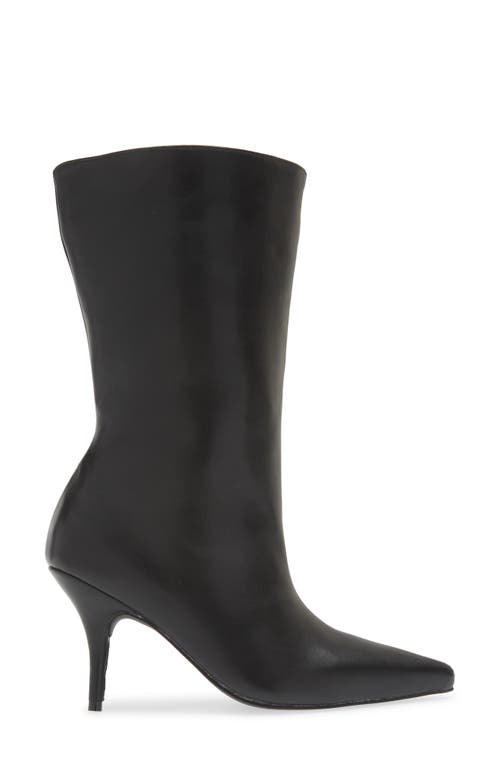 Azalea Wang Orson Pointed Toe Bootie In Black