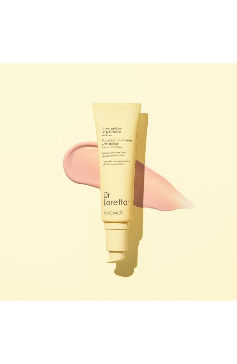 Dr. Loretta Universal Glow Daily Defense Mineral Sunscreen Fluid SPF 40, Alternate, color,