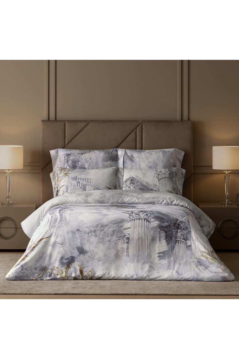 Delphia bedding set, Alternate, color, Grey