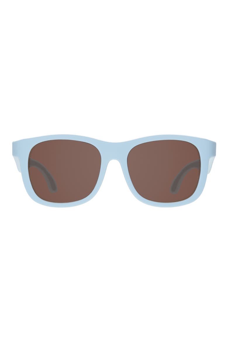 Kids' Baby Blue Navigator Sunglasses, Main, color, BABY BLUE