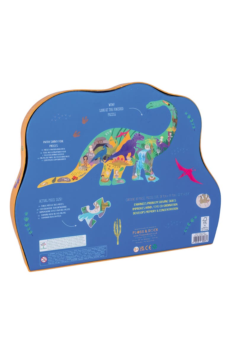 Floss & Rock Dino Den Jigsaw Puzzle, Alternate, color, Multi