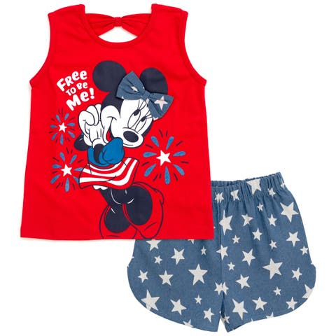 Minnie Mouse 2-Piece Top and Shorts Set (Toddler, Little Kid & Big Kid)