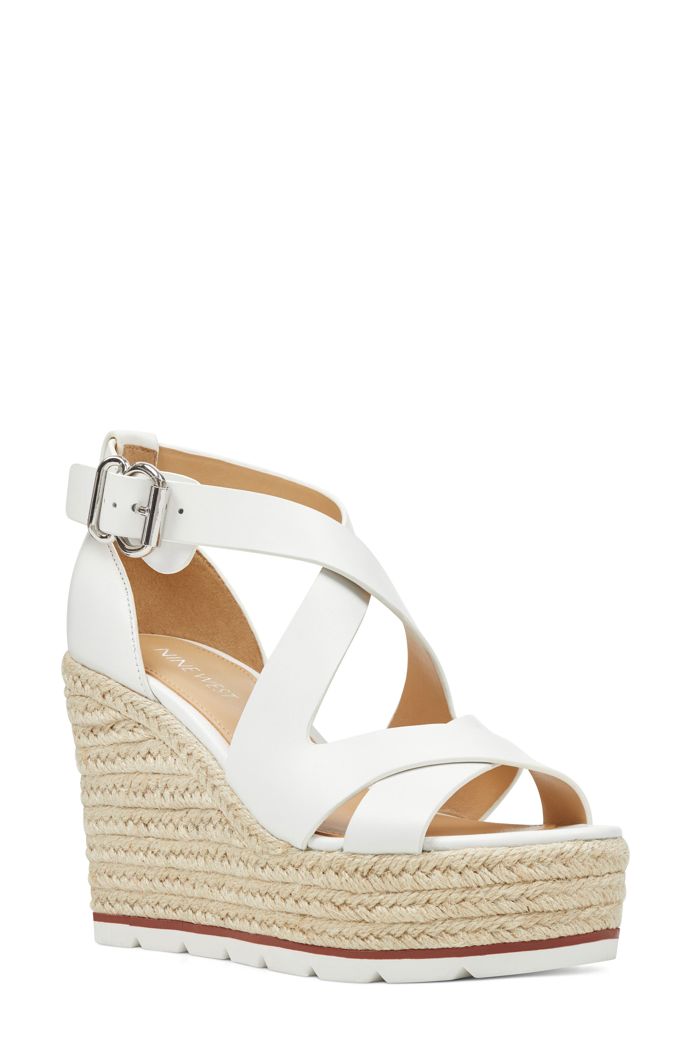 Nine West Laila Espadrille Wedge Sandal, Main, color, 