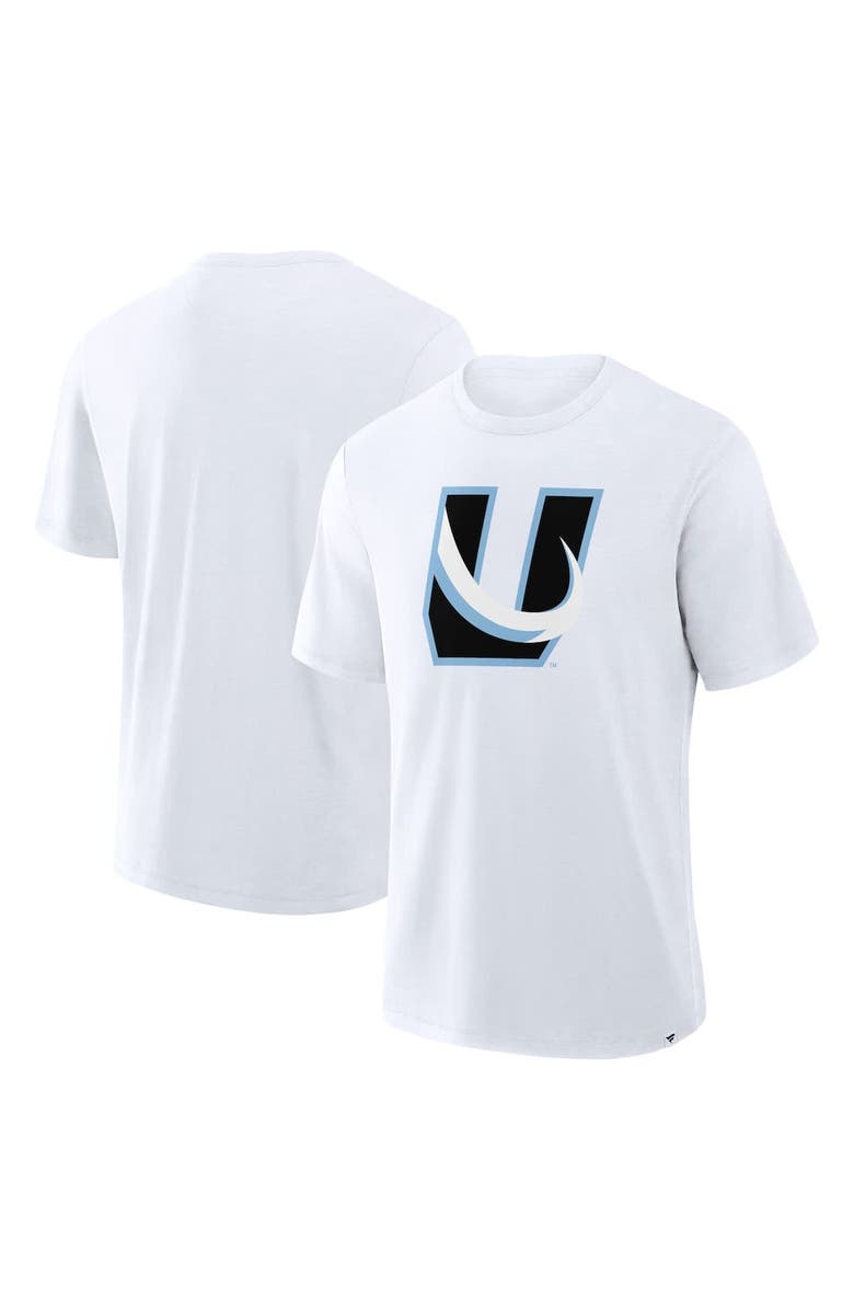 FANATICS Men's Fanatics  White Utah Mammoth Alternate Logo Stadium Slub T-Shirt, Main, color, White
