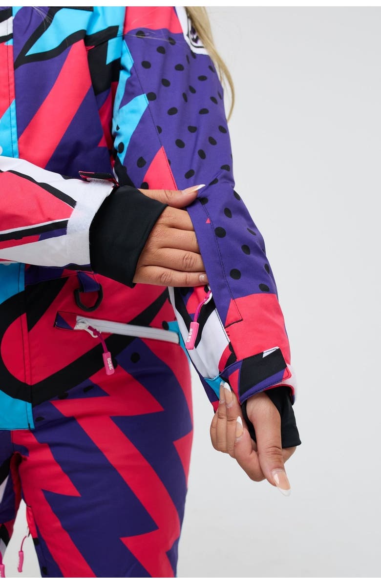OOSC Fresh Prince Shaped Women's Ski Suit, Alternate, color, Multi-Colour