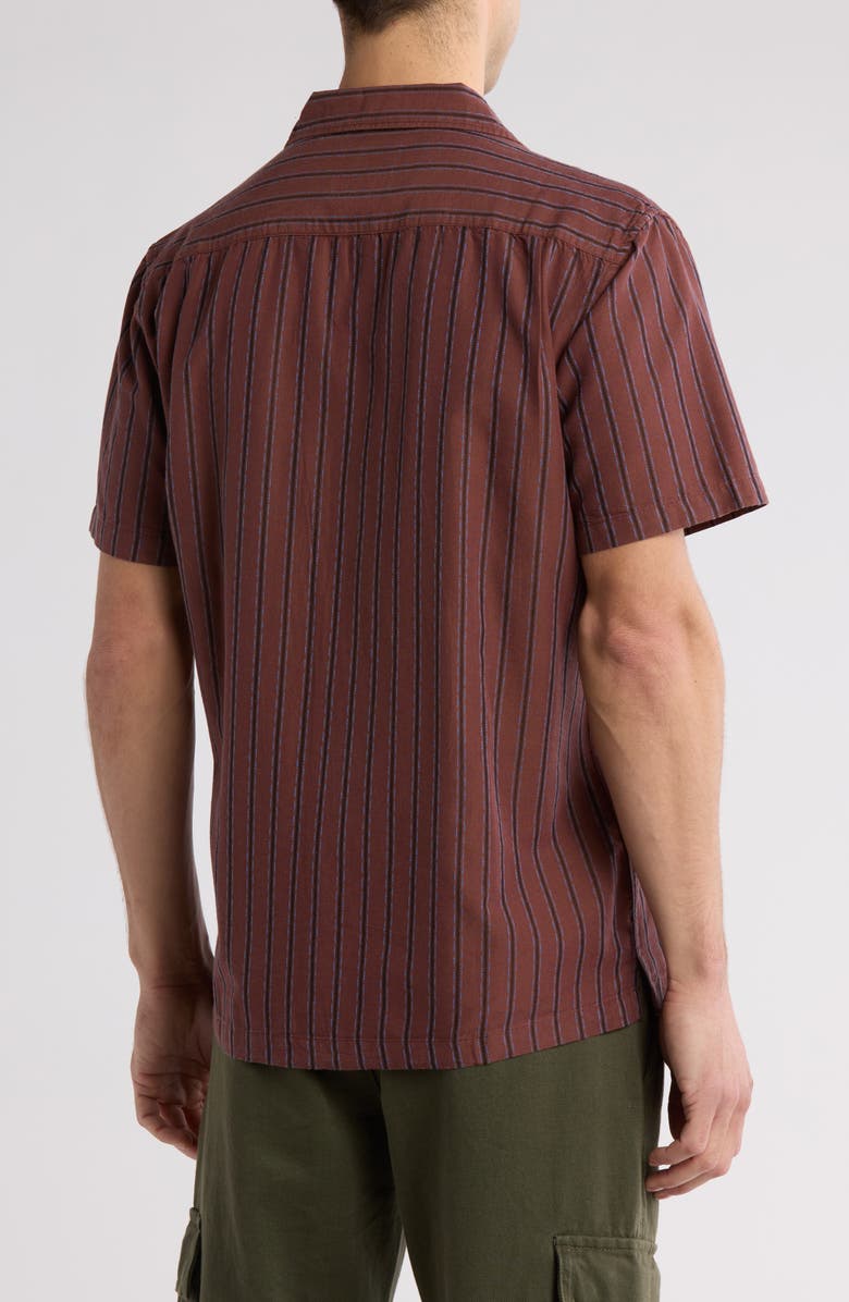 Quiksilver Casa Classics Regular Fit Stripe Camp Shirt, Alternate, color,