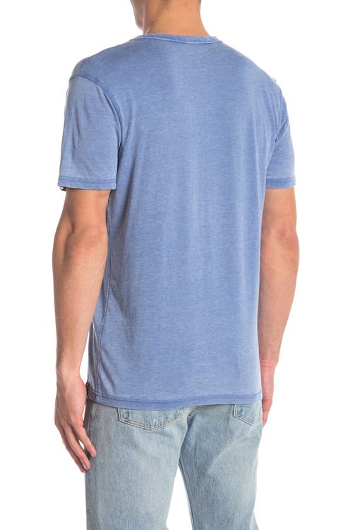 Lucky Brand Button Notch Neck T-shirt