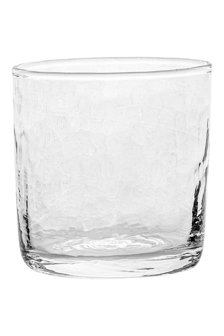 Puro Double Old Fashioned Glass, Main, color, CLEAR