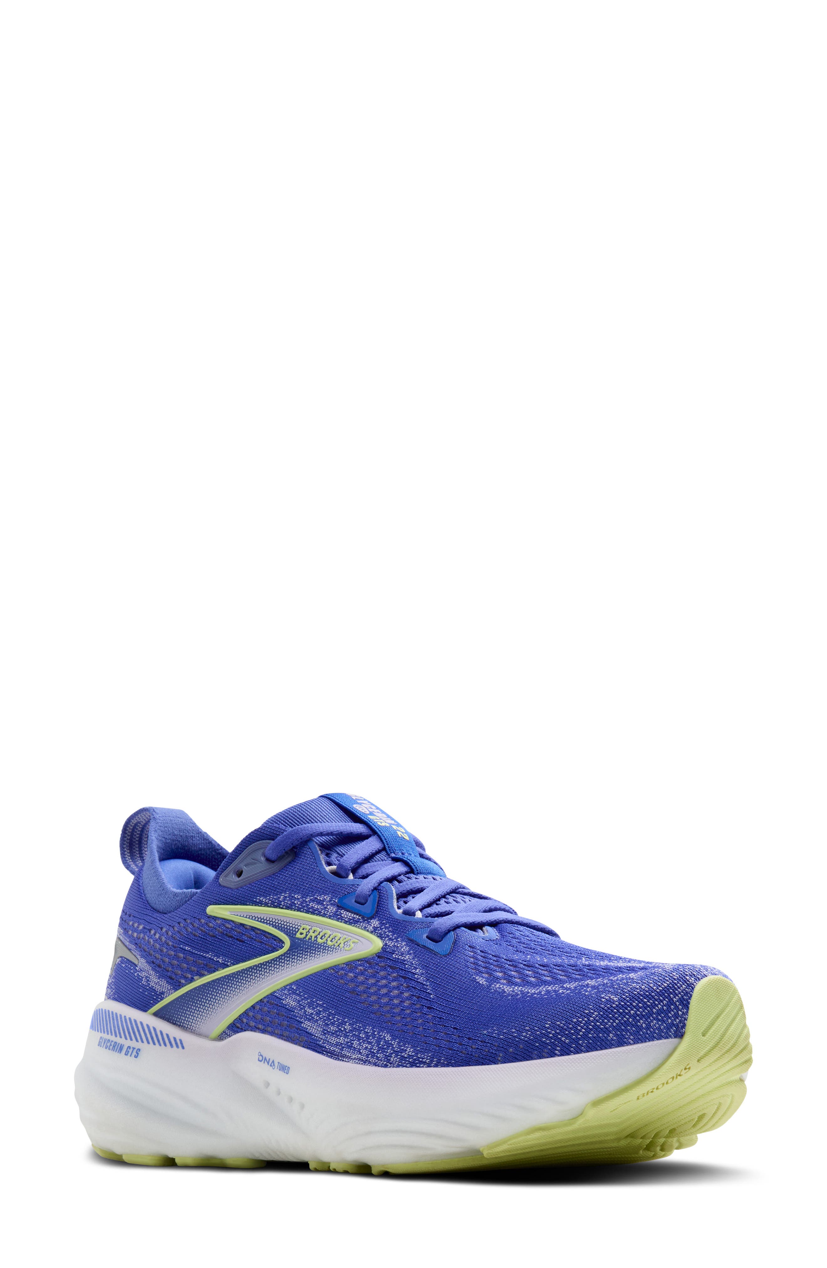 Glycerin GTS 22 Running Shoe, Main, color, AMPARO BLUE/ IRIS/ YELLOW