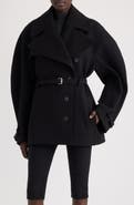Jacquemus Le Trench Ovalo Court Short Trench Coat