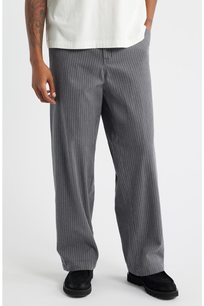 Lima Loose Fit Pinstripe Cotton Twill Work Pants (Men) | Nordstrom