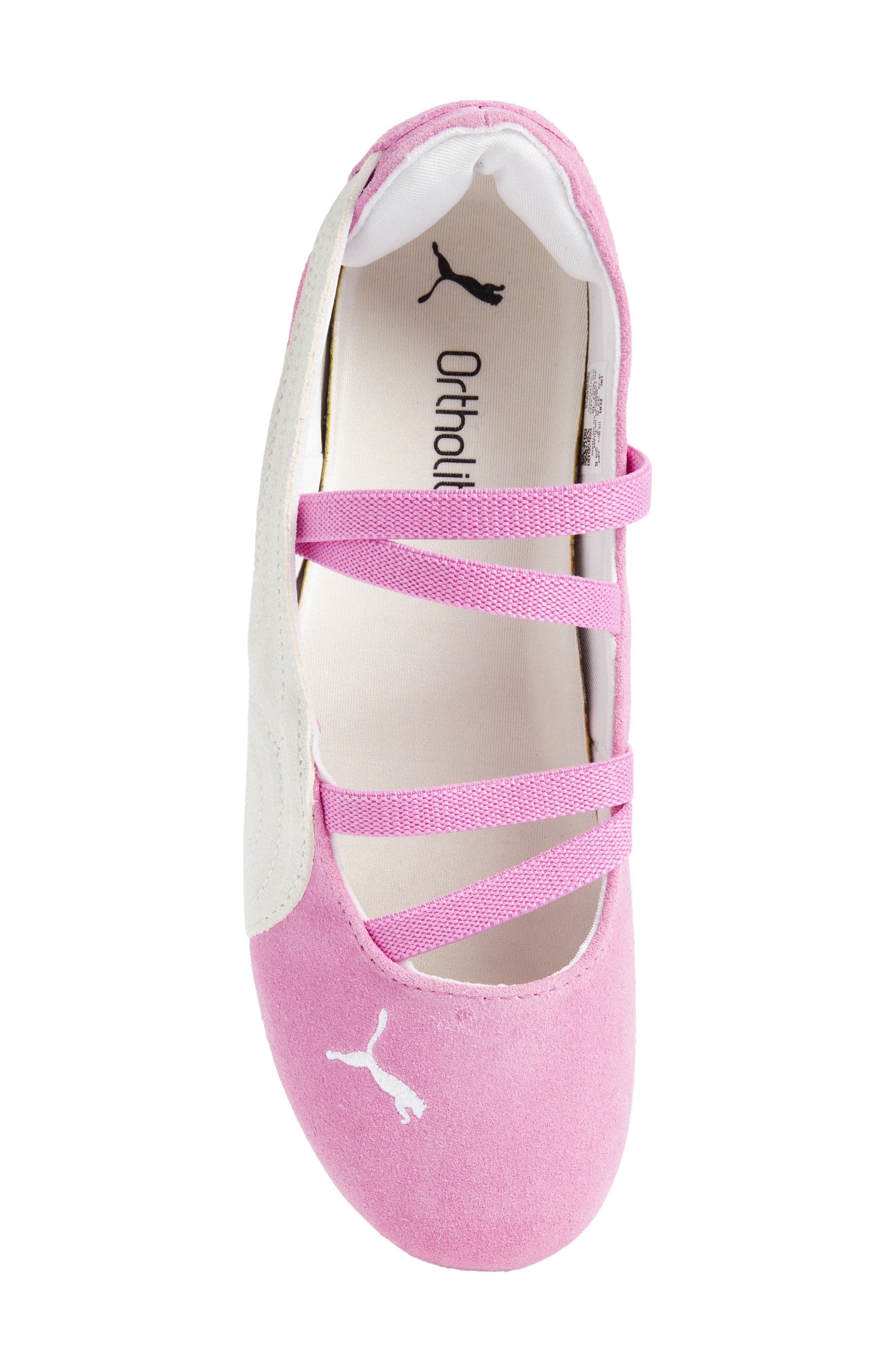 PUMA Speedcat Ballet Suede Sneaker, Alternate, color, Mauve Pop/ Puma Black