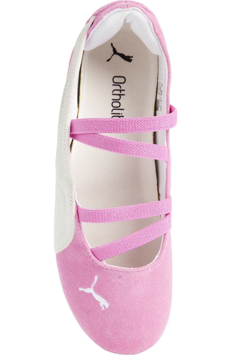 PUMA Speedcat Ballet Suede Sneaker, Alternate, color, Mauve Pop/ Puma Black