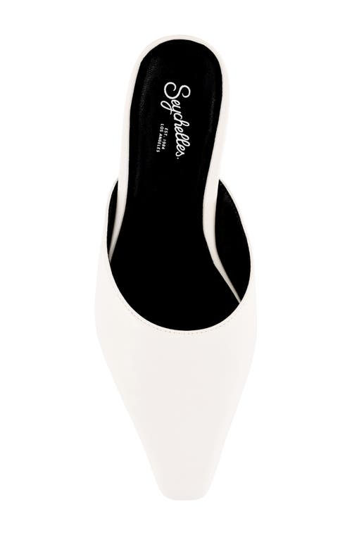 Seychelles Elixer Mule In White