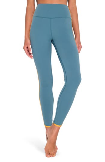 Spiritual Gangster Marley 7/8 Nirvanatech Leggings In Green