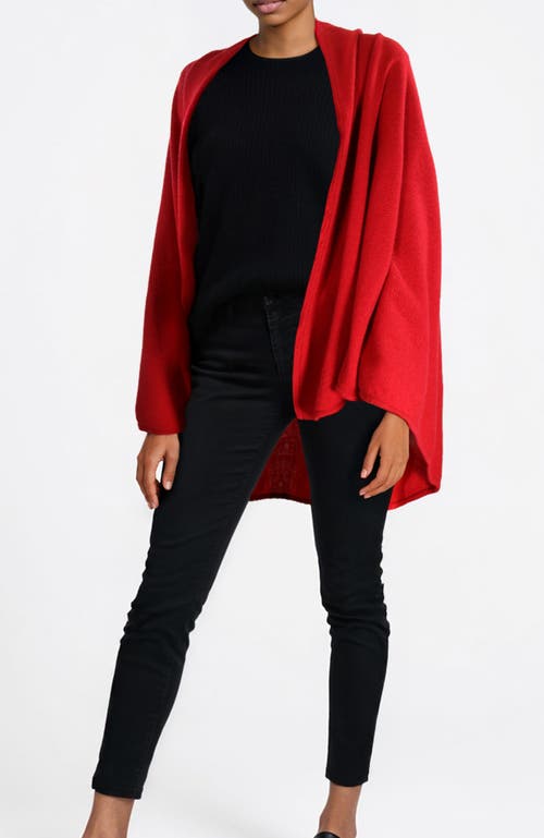 Portolano Cashmere Shawl In Red