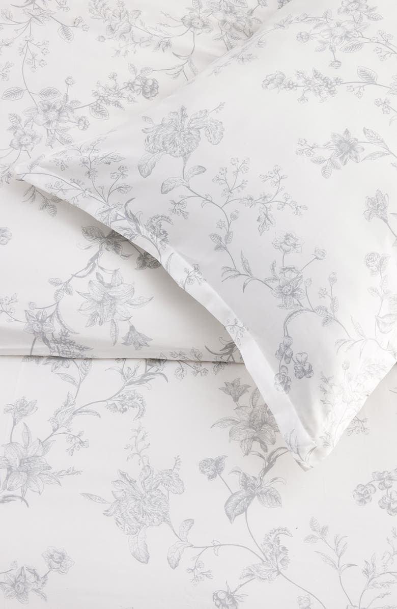MELANGE HOME Bouquet 400 Thread Count Cotton Duvet Set, Alternate, color, 