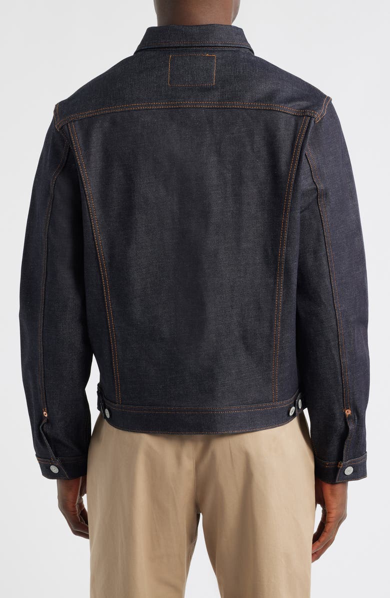 EDWIN Denim Jacket, Alternate, color, Dry Indigo