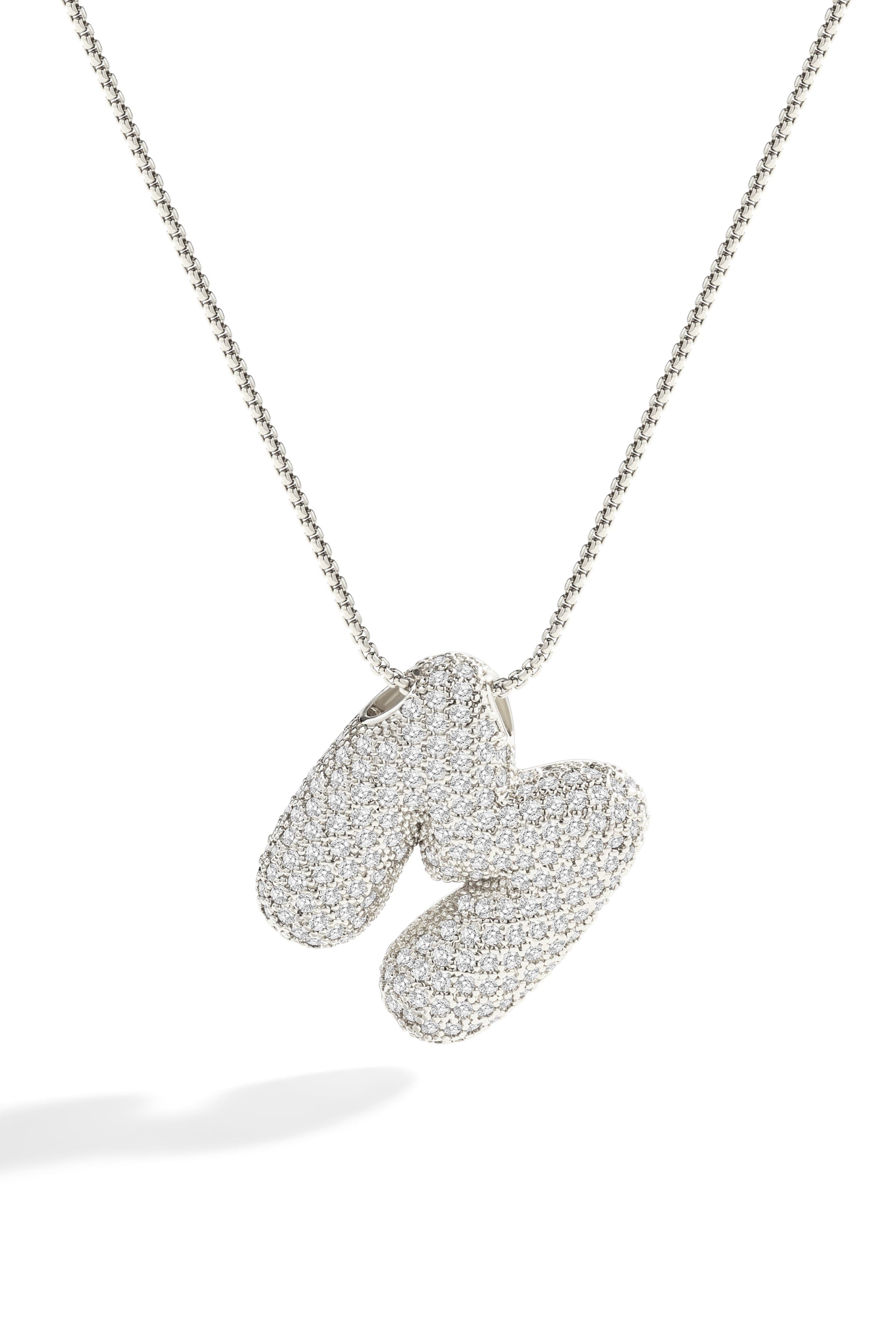 Silver / Letter M