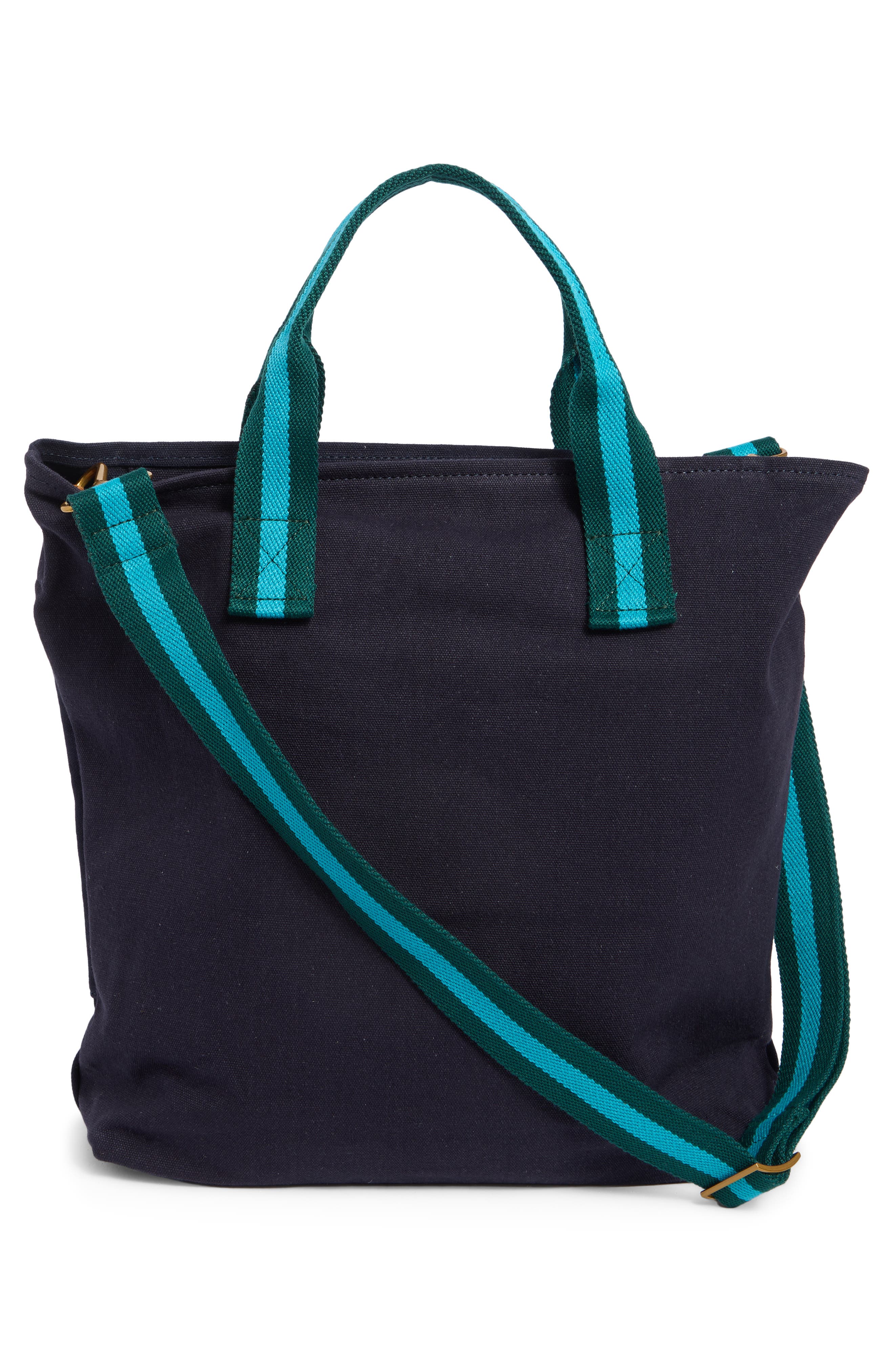 Ayla Colorblock Tote Bag, Alternate, color, MIDNIGHT/ LAGOON
