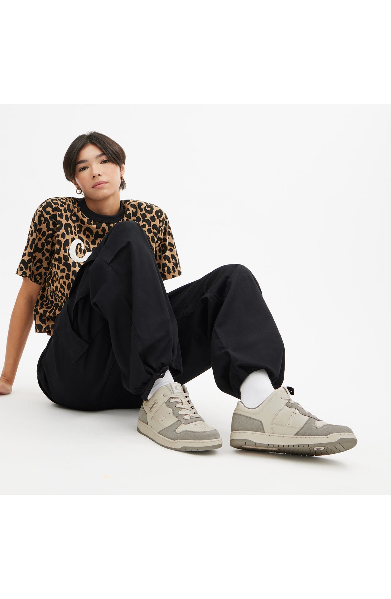 COACH C201 Sneaker, Alternate, color, 