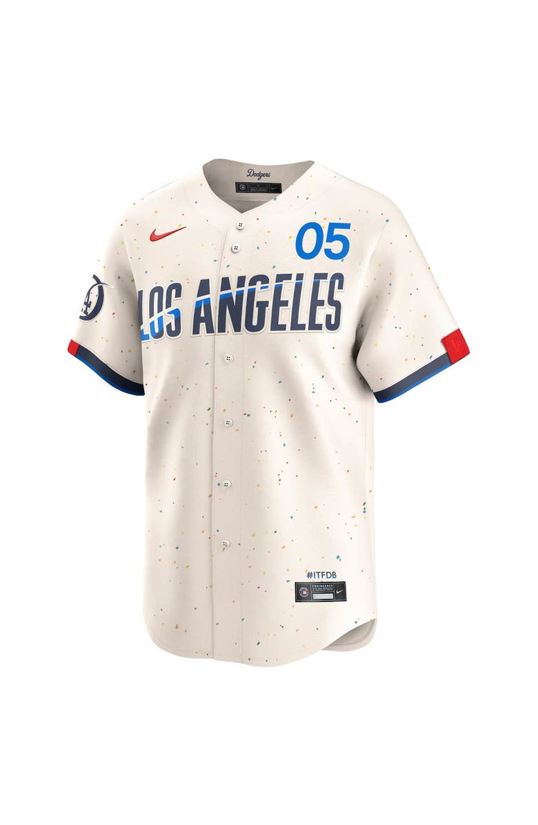 Nike Men's Nike Freddie Freeman Cream Los Angeles Dodgers City Connect Limited Player Jersey, Alternate, color, Cream