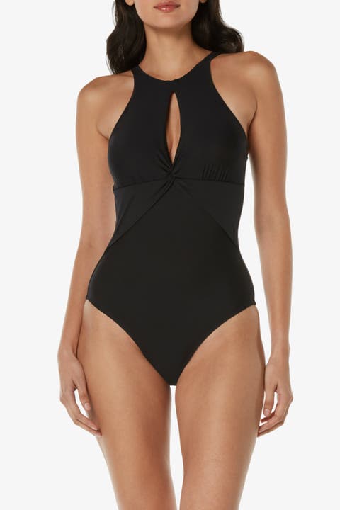 High Neck One-Piece