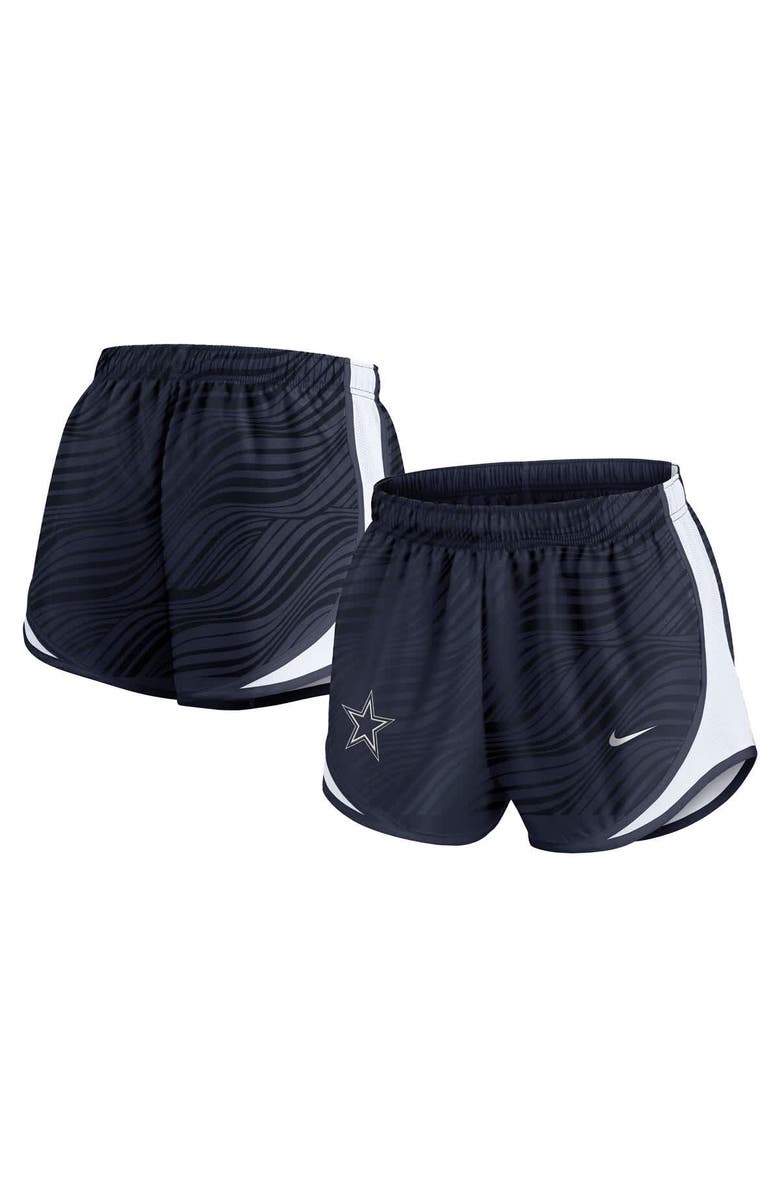Nike Women's Nike Navy Dallas Cowboys Tempo Performance Shorts, Alternate, color, Navy