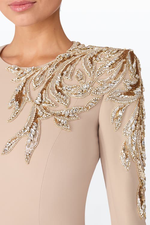 JENNY PACKHAM JENNY PACKHAM HONOR SEQUIN-EMBELLISHED MAXI GOWN