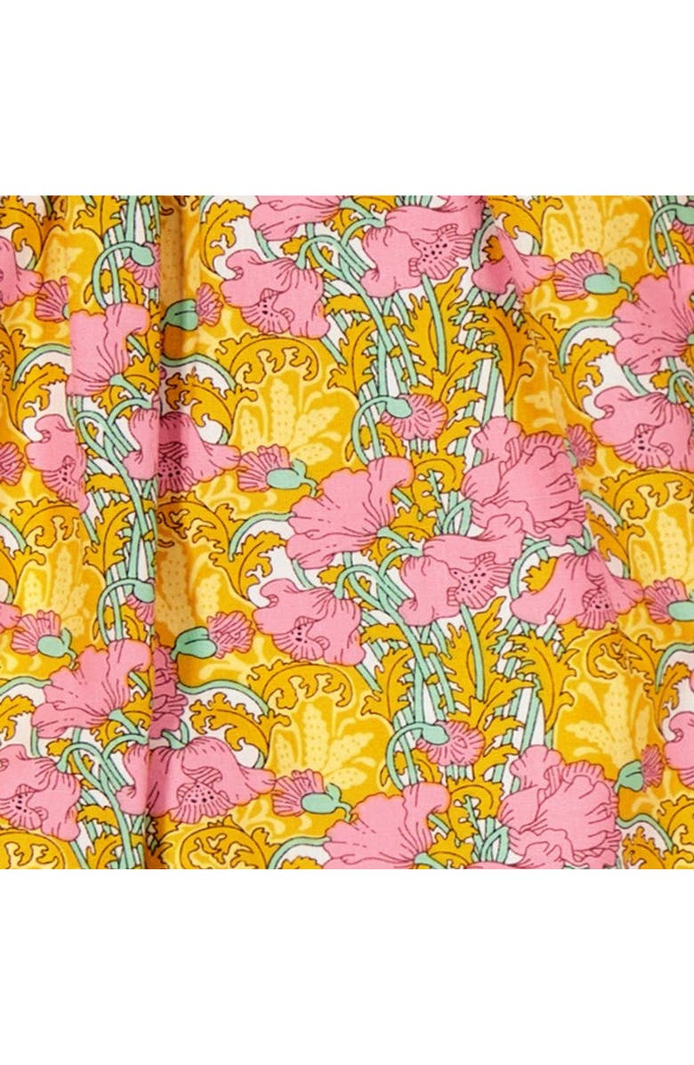 Busy Bees Maeve Ruffle Sleeve Baby Dress Tropical Garden, Alternate, color, Tropicla Garden