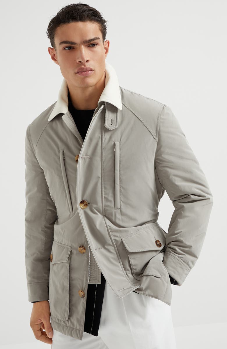 Brunello Cucinelli Water-resistant parka, Alternate, color, 