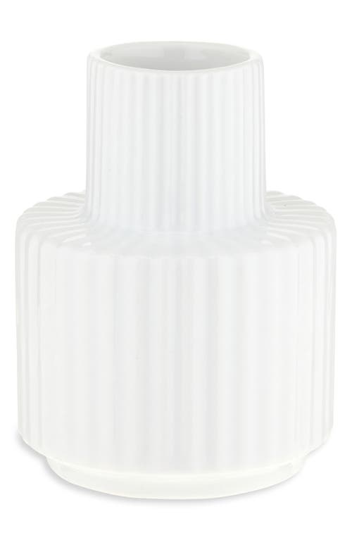 Lyngby Porcelaen 2-inch Candleholder In White