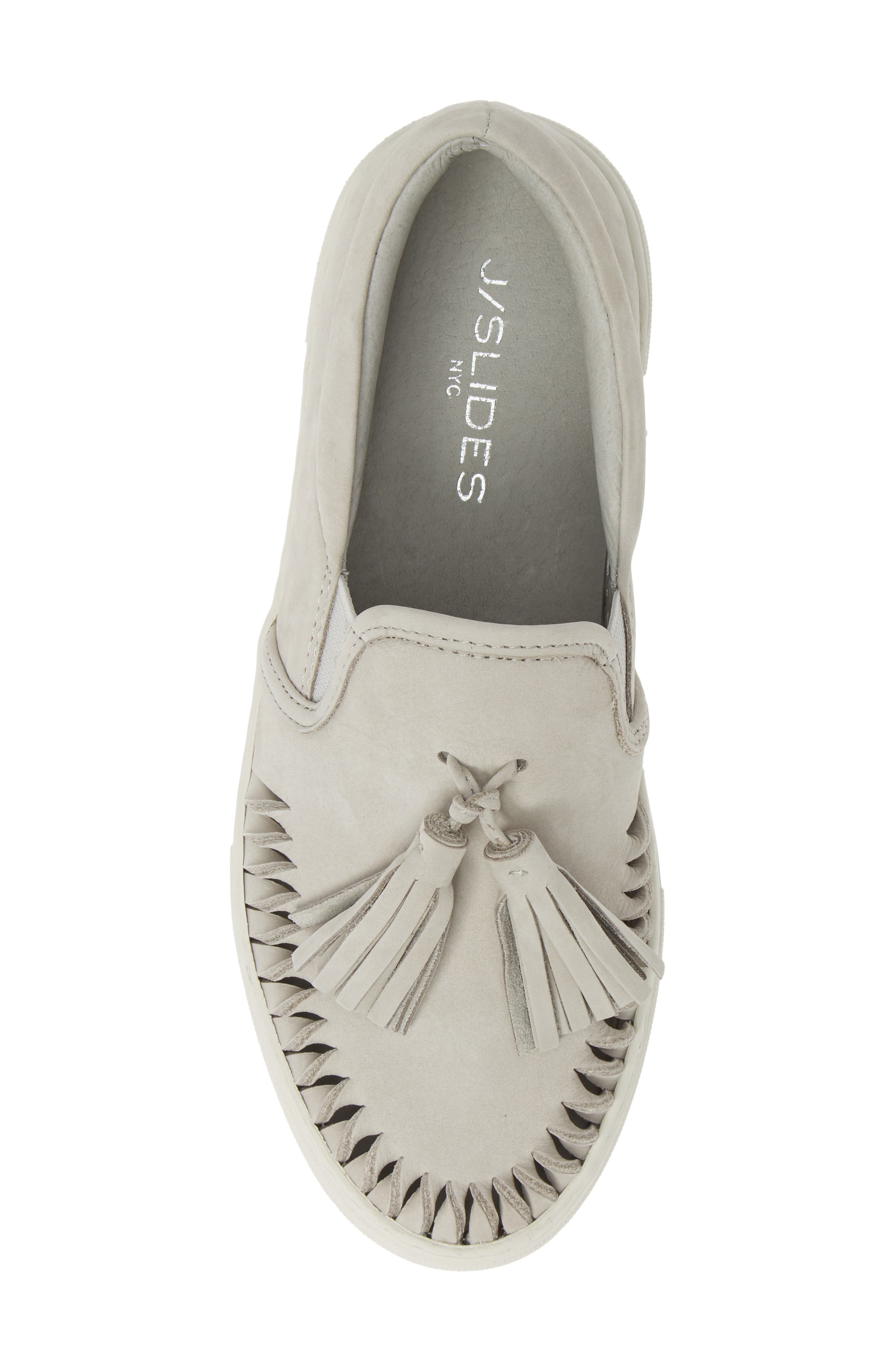 JSlides Tassel Slip-On Sneaker, Alternate, color, 