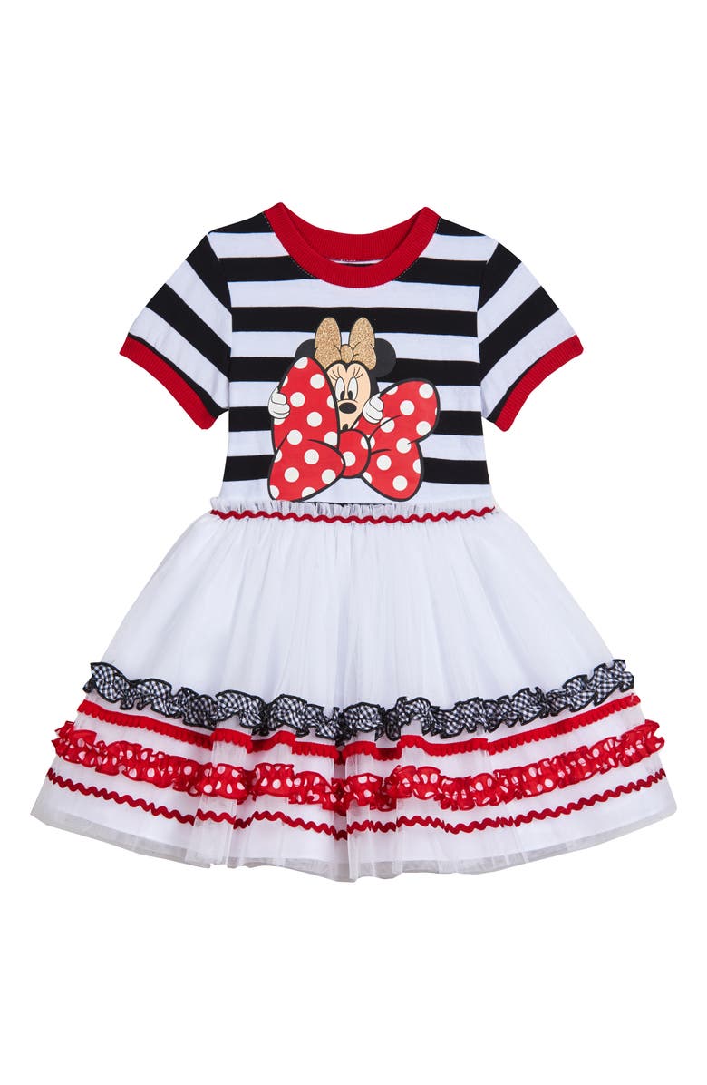 Pippa & Julie Minnie Mouse Tutu Dress, Main, color, 